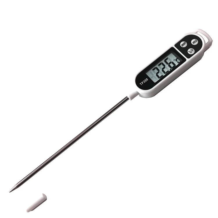 Digital BBQ Cooking Food Instant Read Probe TP300 Household Meat and Candy Thermometer for Water Soup Milk
