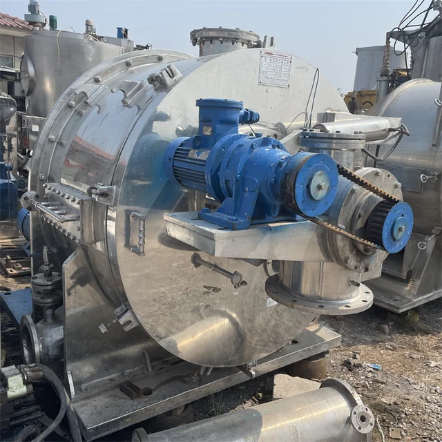 For sale: Second-hand horizontal scraper centrifuges for dairy and beverage separation equipment