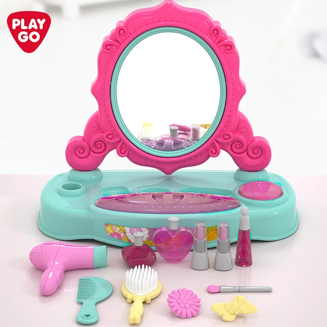 Playgo LITTLE VANITY CORNER Beauty Center Set Educational Toys for Kids Logo Customizable