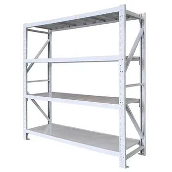 industriales racking system warehouse rack 4 Tie Heavy duty shelving rack for industrial storage