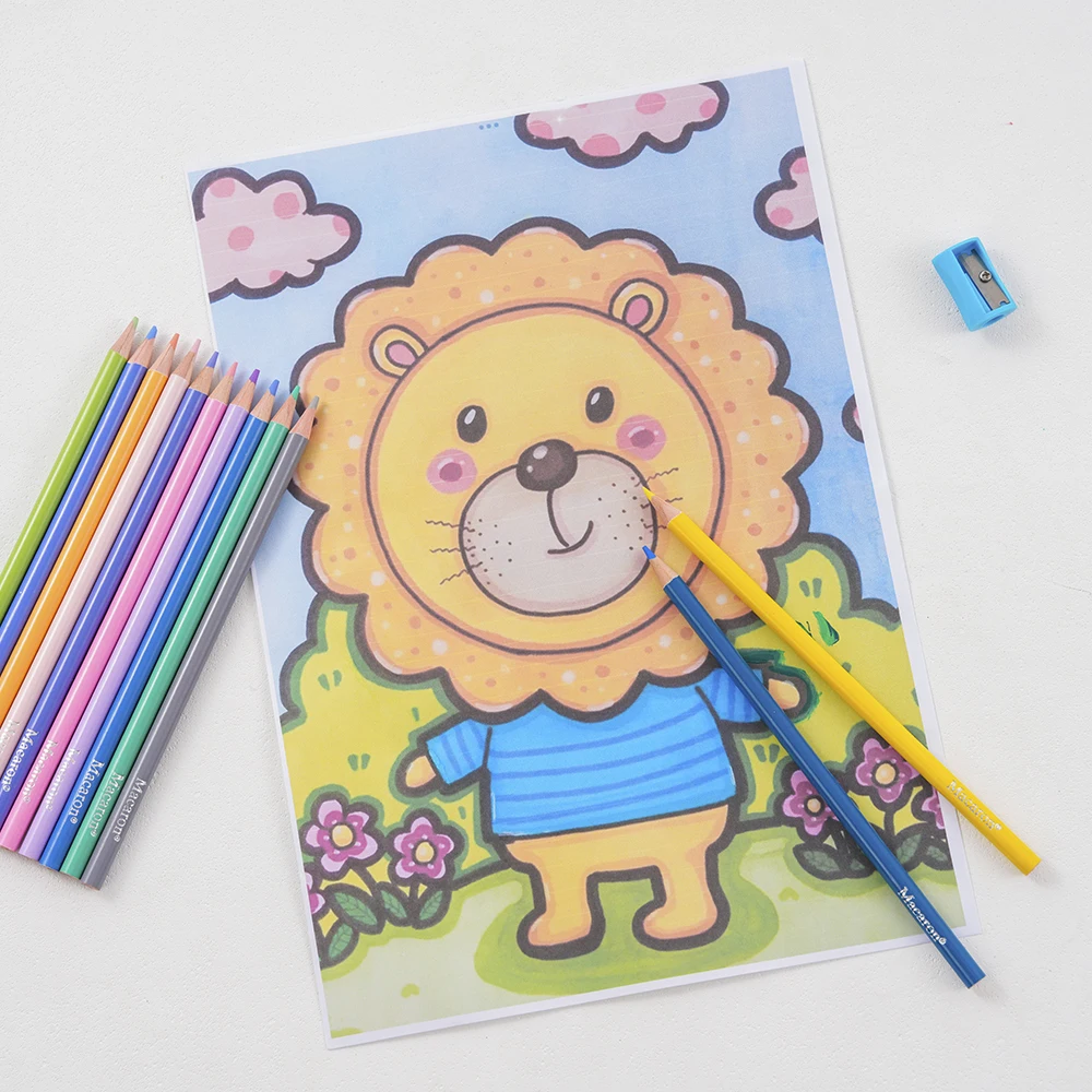 Набор водорастворимых карандашей Xin Bowen 12 шт.