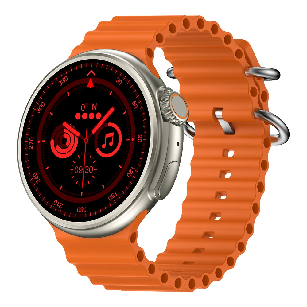 2025 Z13 Ultra Smart Watch - AMOLED Touch Screen, Fitness Tracker
