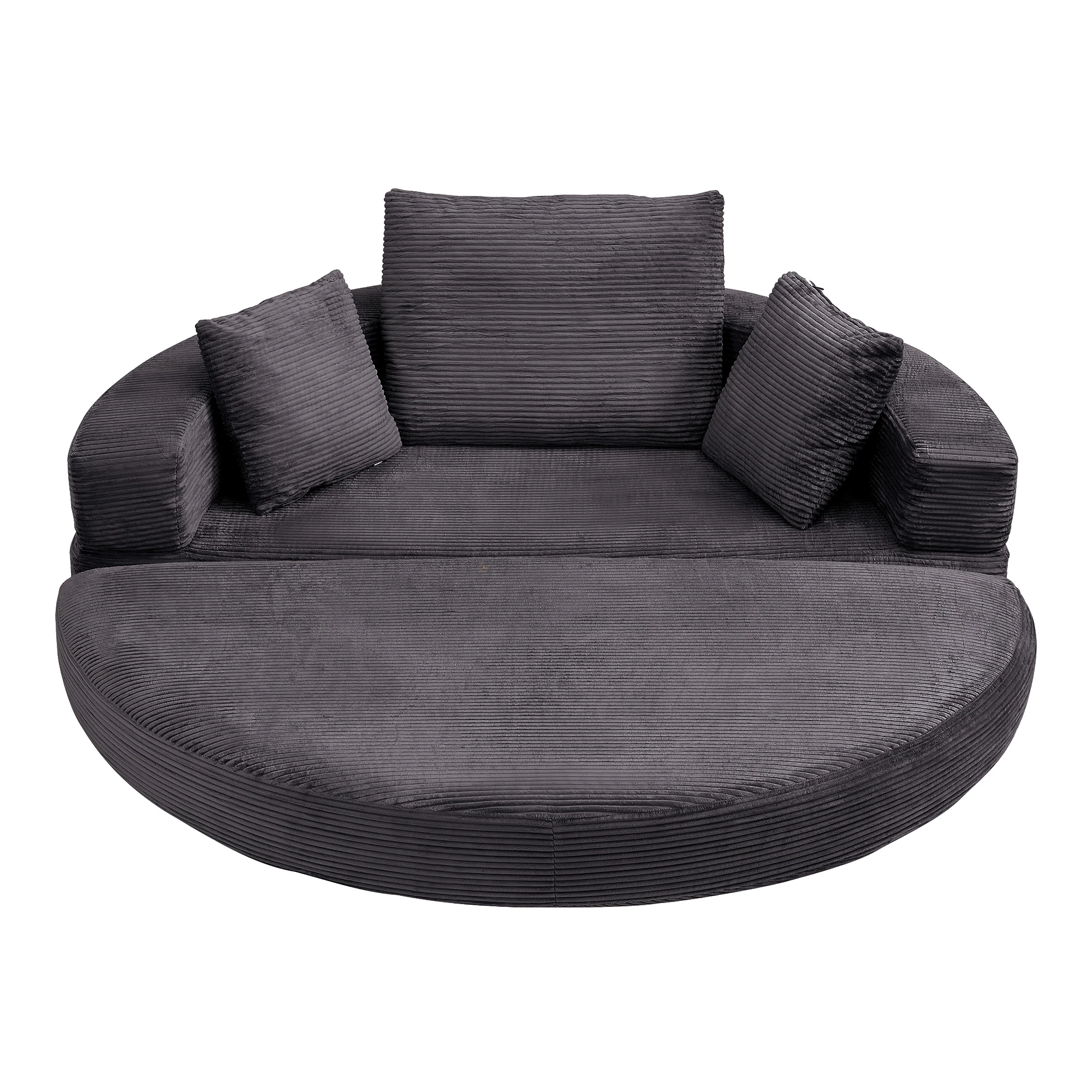 Canapé lit convertible Gris Foncé