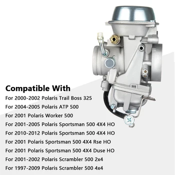 Carburetor for Polaris Sportsman 500 HO 2001-2013, ATP 500 2004-2005