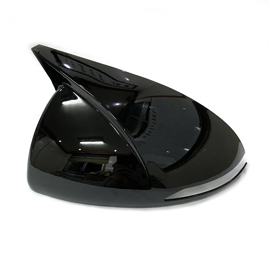 product sticking side rear mirror cover for hyundai sonata 10th 2020 2021 2022 exterior accessories rearview replacement mirror cover-8