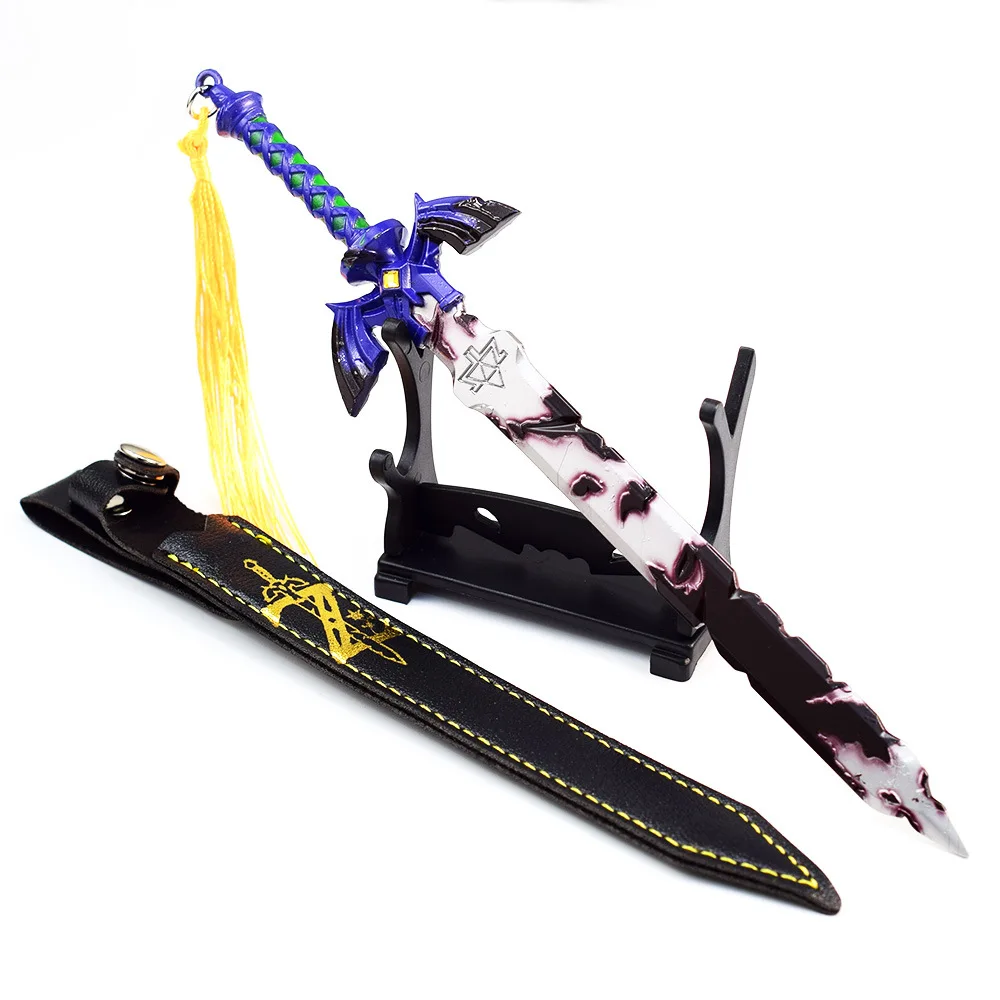 Legend of Zelda Link Master Sword 22cm Sword Steel Holster Version Metal Sword Model Can Be Customized Around the Model