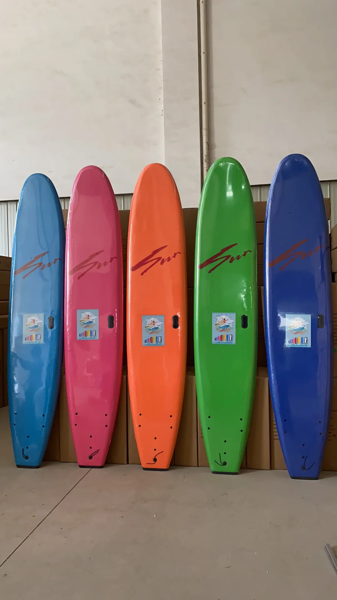 Cheap High Quality Surfboards Brands Epoxy Soft Top Surf Boards For