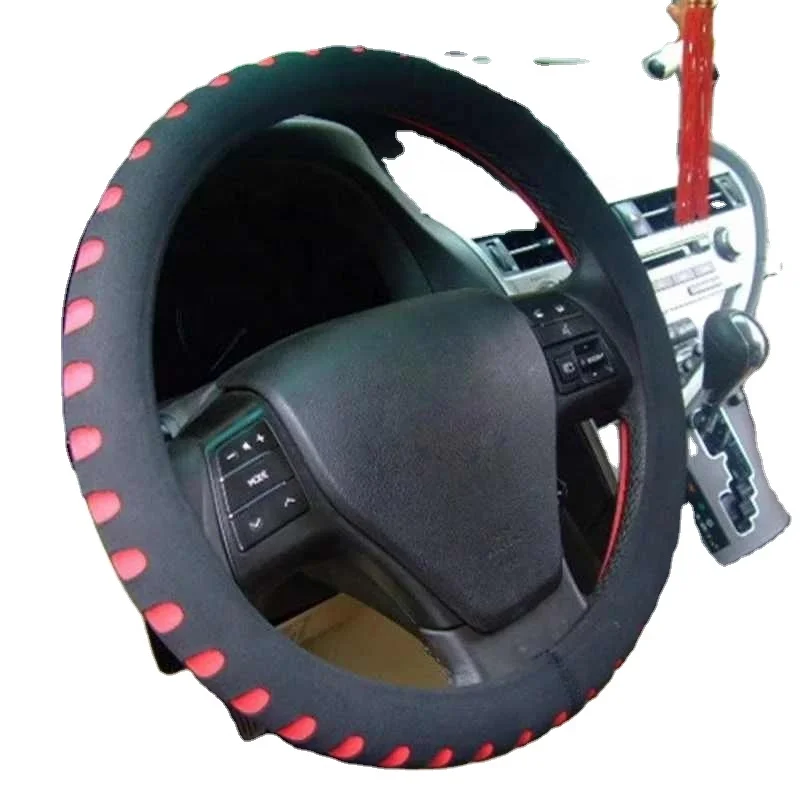 Universal EVA Material Car Steering Wheel Cover Anti-Slip Breathable 5 Colors Q 