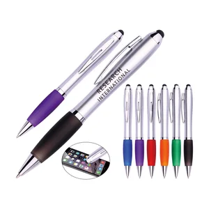 Hot Selling Stock Touch Screen Stylus Ballpoint Pen with Customized logo  Boligrafo