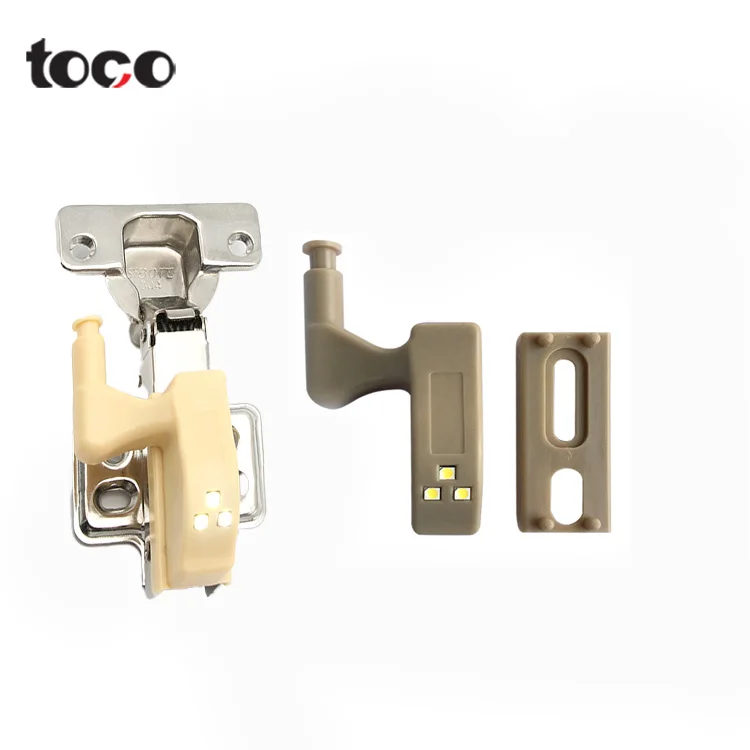 Toco Led Hinge Light Hinge Joint Fixture Light Duty Stainless Steel Door Hinge Smart Touch Cabinet Light
