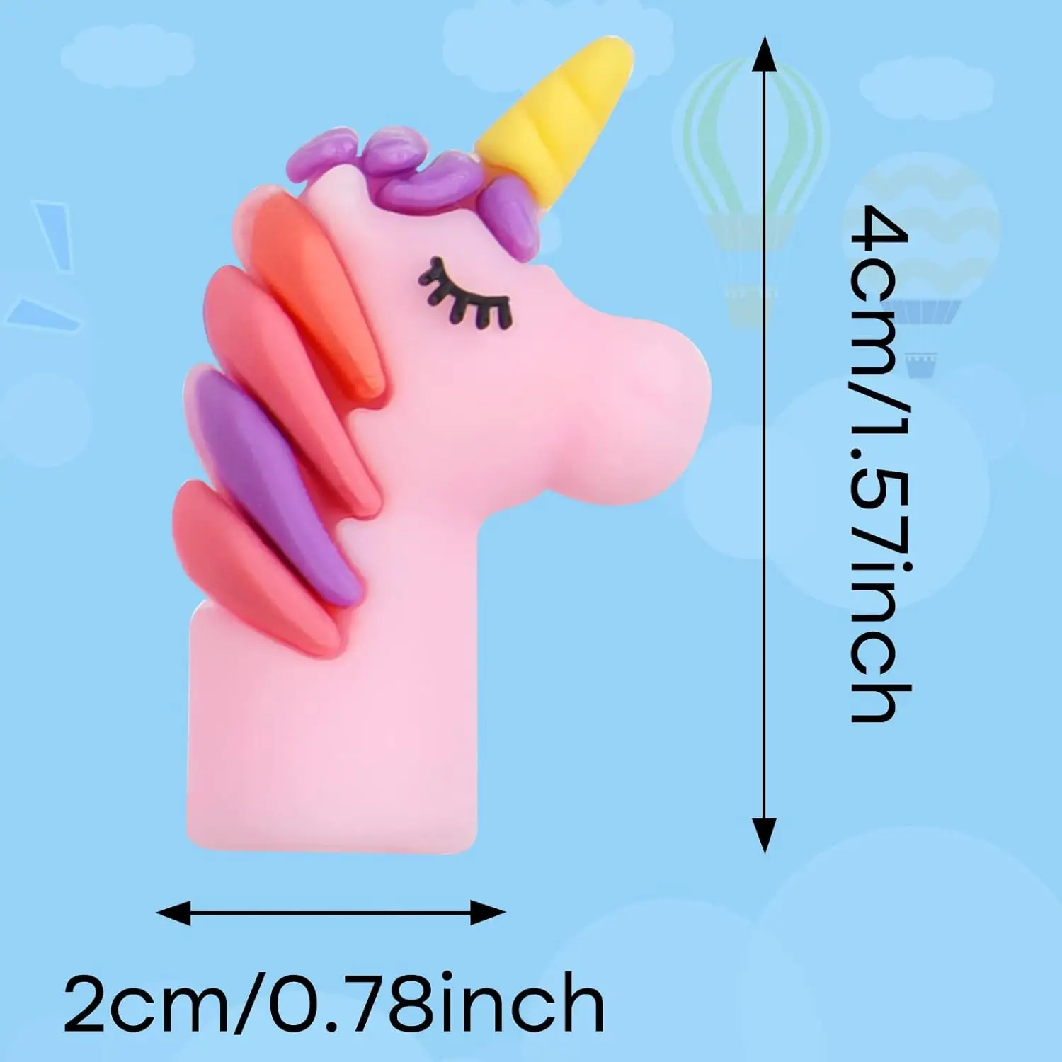 Dihua Custom 3D Cartoon Screen Ballpoint Pen Toppers Hot Selling for Smiley Mop Fruit Pattern Stylus Animal PVC Doll Head Topper