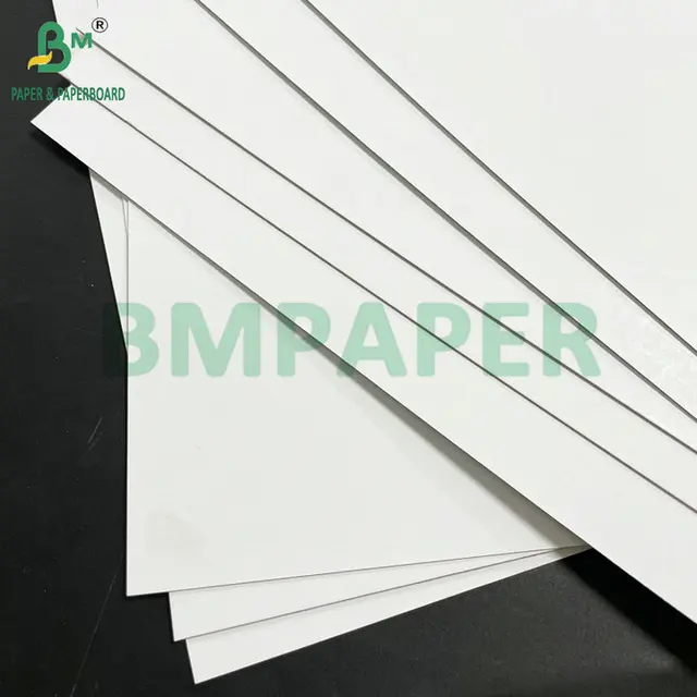 1MM 1.4MM White Face Laminated Hard Board White Back for Cosmetic Packaging Box