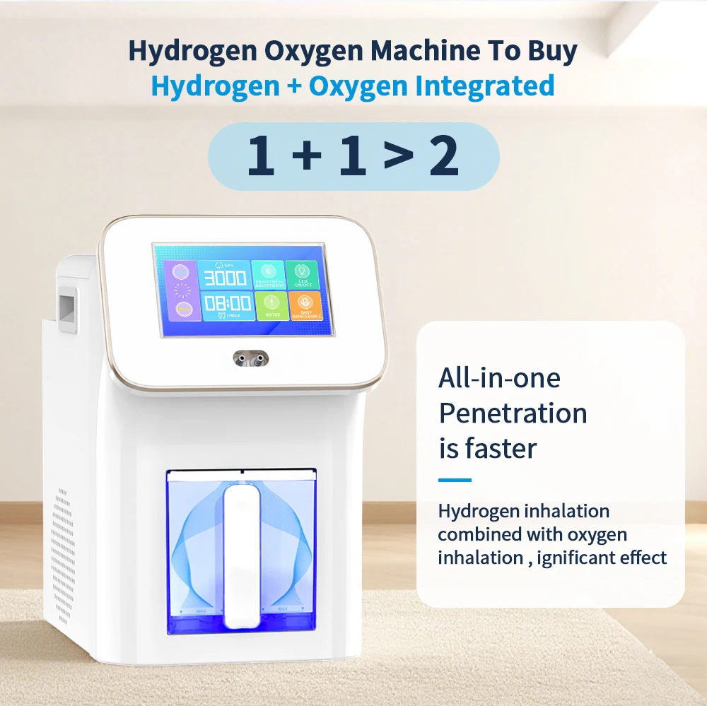 Multifunctional Molecular Hydrogen Therapy Machine 3000ml Hydrogen Gas ...