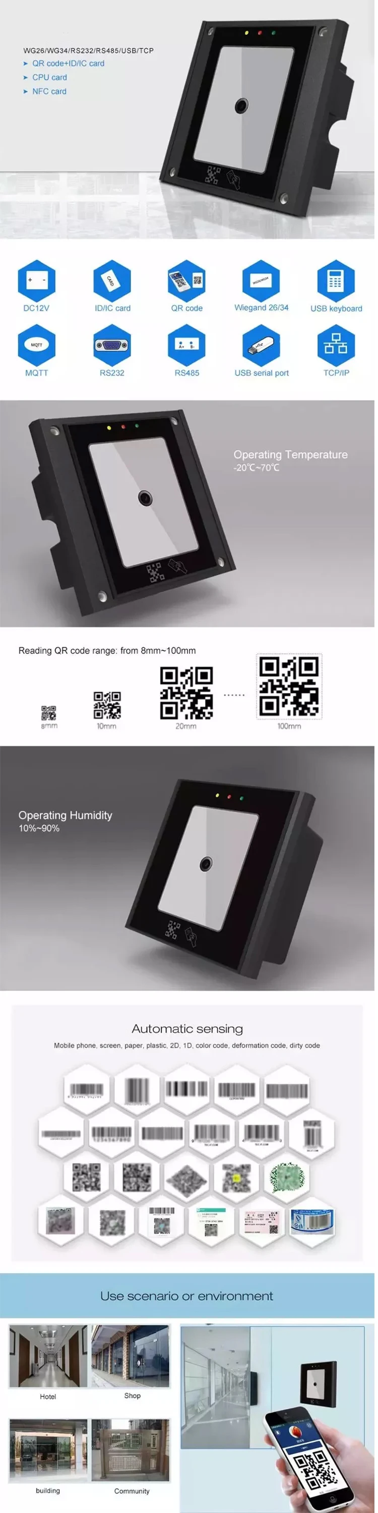 Secukey QR Code Reader - Smart Access Control Solutions