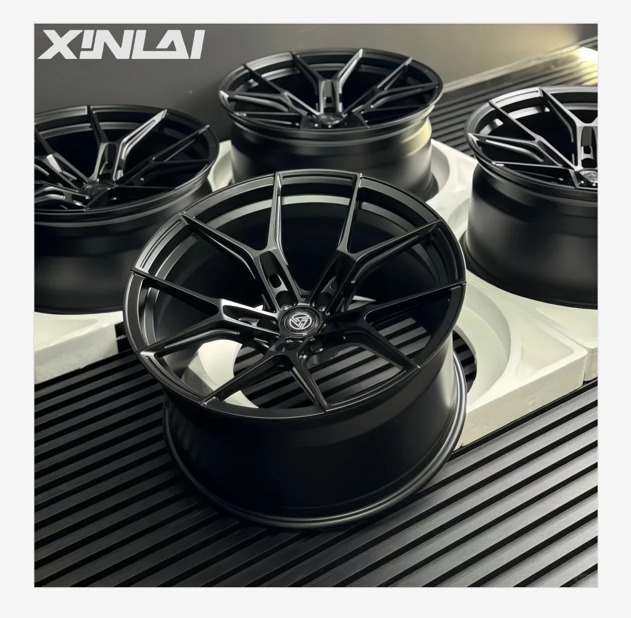 XINL Custom Deep Concave Forged Polished Lip Aluminium Alloy 5x120 5x112 5x114.3 17 18 19 20 21 22 23 Inch for W207 Mustang Gt - Image 5