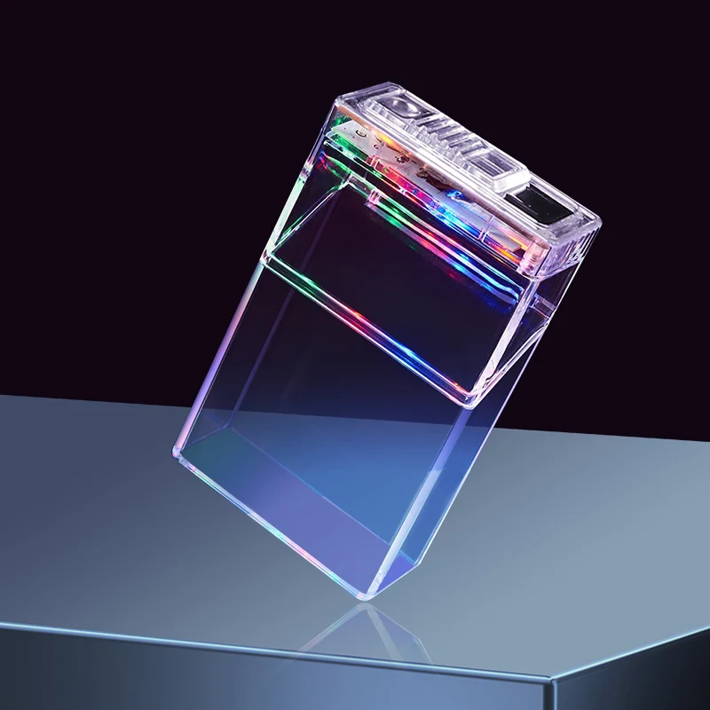 Wholesale Fashion Tobacco Cigarette Case Box with Lighter
