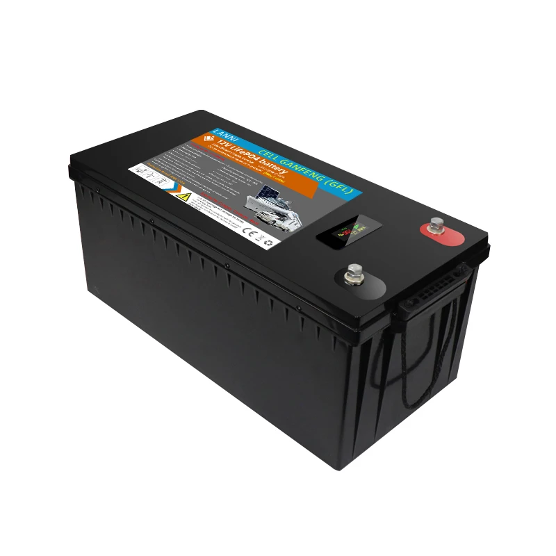 High Capacity Deep Cycle Rechargeable Lithium Ion Lifepo4 Battery Pack Intelligent BMS 12V 200Ah Lithium Battery Pack Lifepo4 Ba