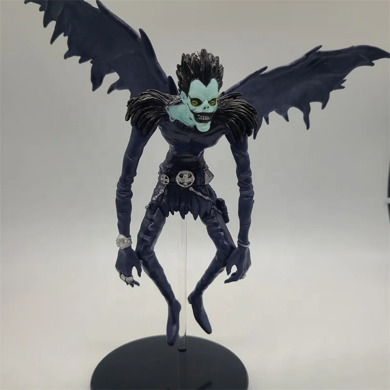 atacado brinquedos anime boneca morte nota esqueleto morte ryuk lem  ornamentos anime ação figuras