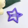 Colorful oil drop star clip-32cm deep purple