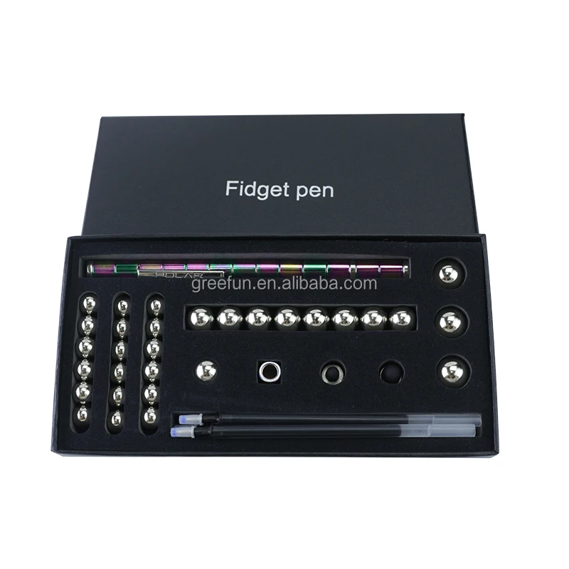 Metal Polar Pen Fidget Pen Multi Colour