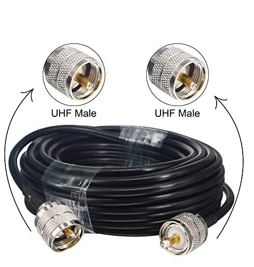 50 ohms RG58 coaxial  cable 305m low loss for communication