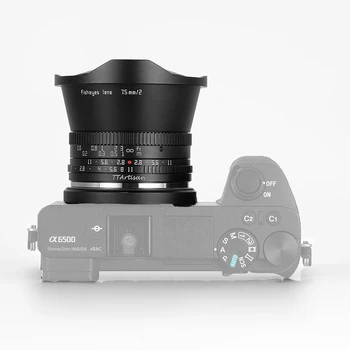 TTArtisan 7.5mm F2.0 APS-C Fish Eye Lens Large ApertureCompatible with E/X/M/M43/L/Z/R-Mount Camera detail image
