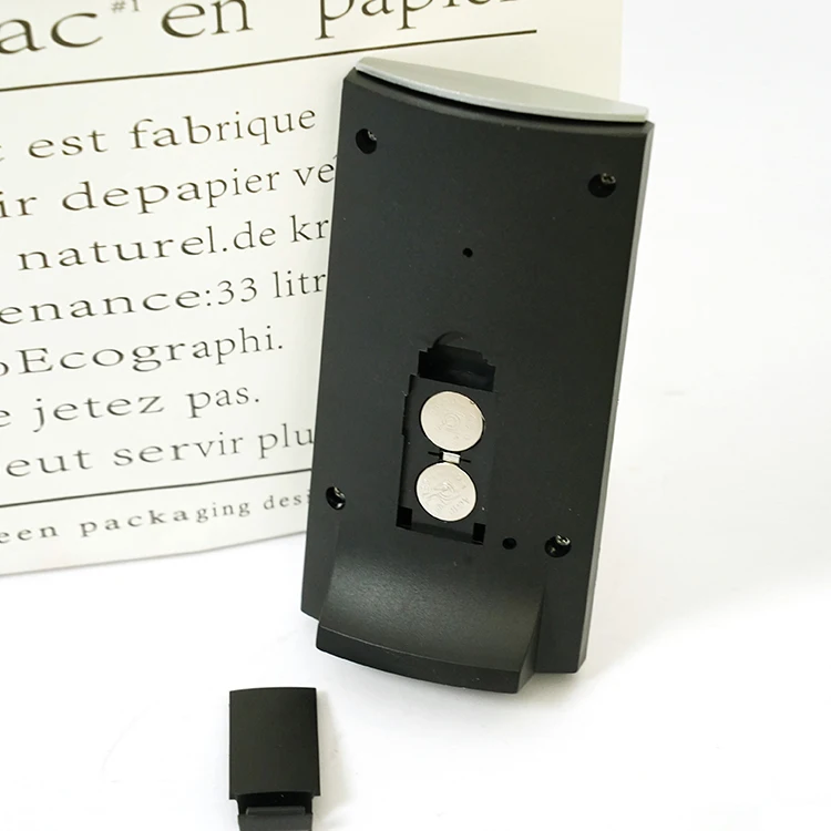 New Home Decor 2023 Desktop Electronic Circle LCD Digital Alarm Clock Temperature Snooze LCD Digital Clock