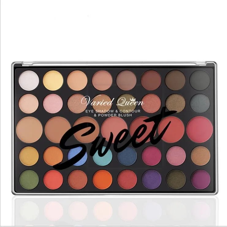 
Paroo поставка портативного 39 Цвет долговечностью Макияж Палитра теней для век 