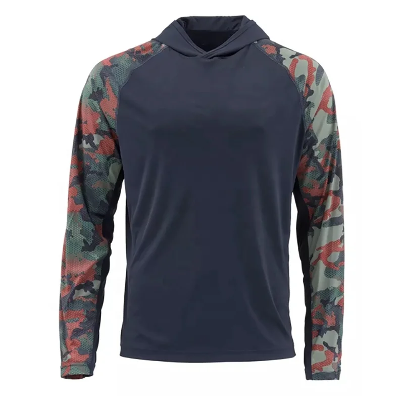 No Middleman Camicia da pesca ad asciugatura rapida Stampa a sublimazione delle prestazioni Abbigliamento personalizzato a maniche lunghe da uomo Pesca unisex264_voghion.com