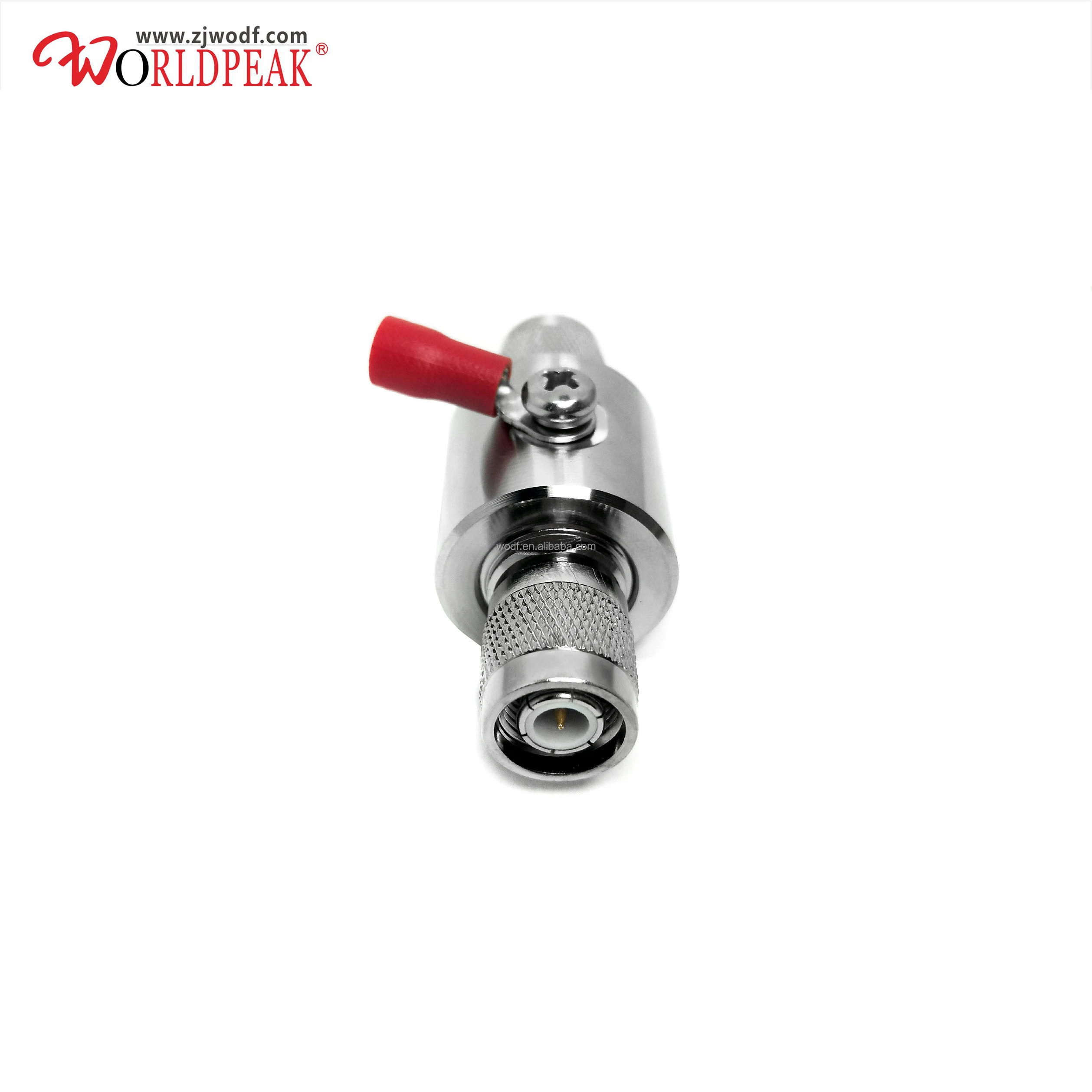 Factory 50ohm Tnc Male To Tnc Male Connector Antenna Gas Discharge Tube