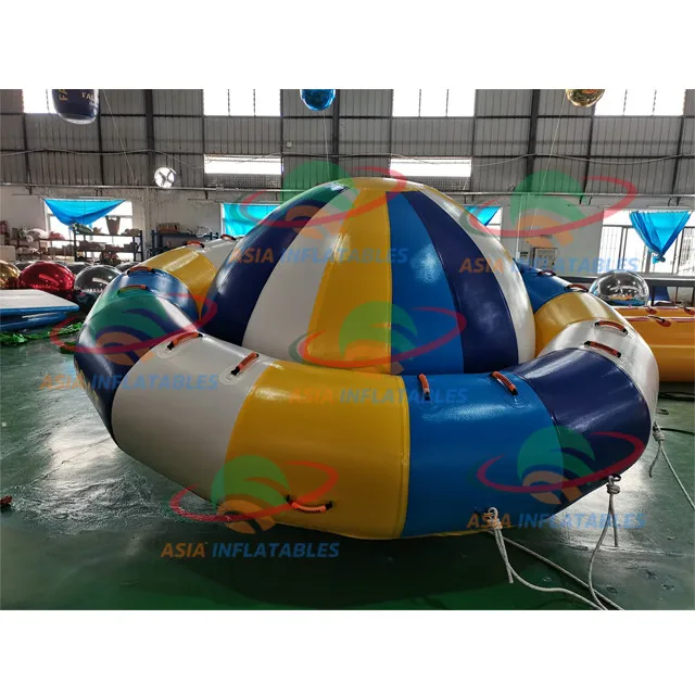 Factory Good Quality Inflatable Spinning Towable Tube Commercial Inflatable Disco Boat
