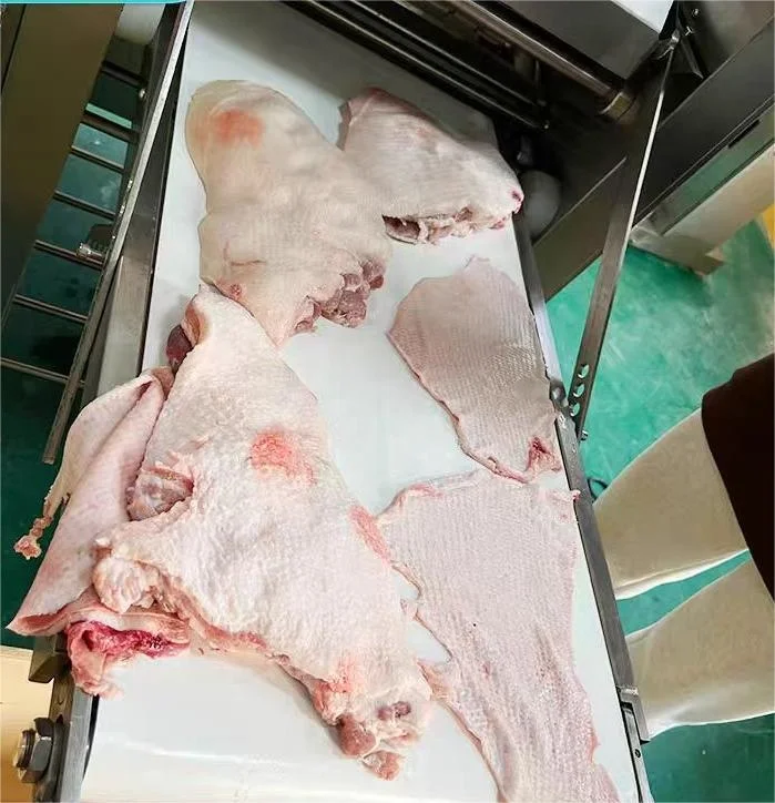 Factory Direct Pork Rind Meat Skinner Beef Lamb Pig Skin Remover Meat Peeler Cut Machine Restaurants Core Include Motor
