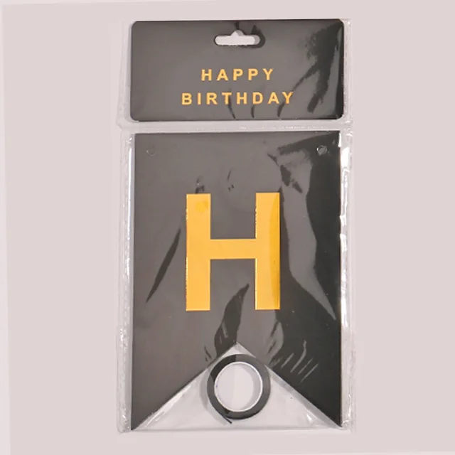 Happy Birthday Banner Party Decoration for Birthday Party Banner & Flag Birthday Party Decorations
