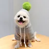 Anhui headband ball style hoodie gray
