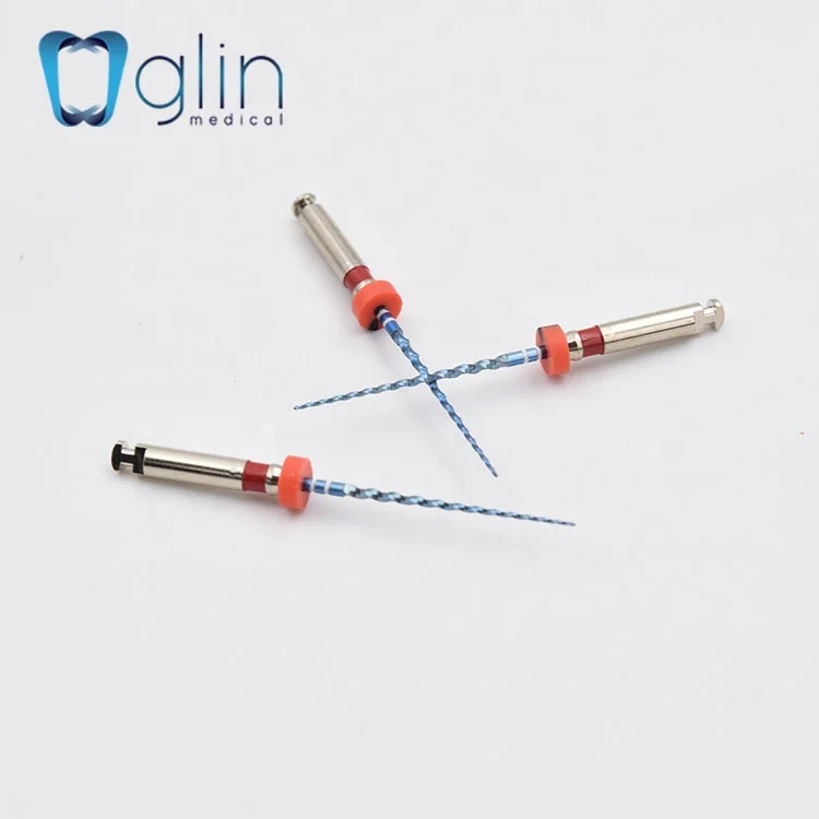 
Glin G3 вращающиеся напильники NITI, пилки для термоактивации, стоматологическая обработка 04 конус 21 мм 