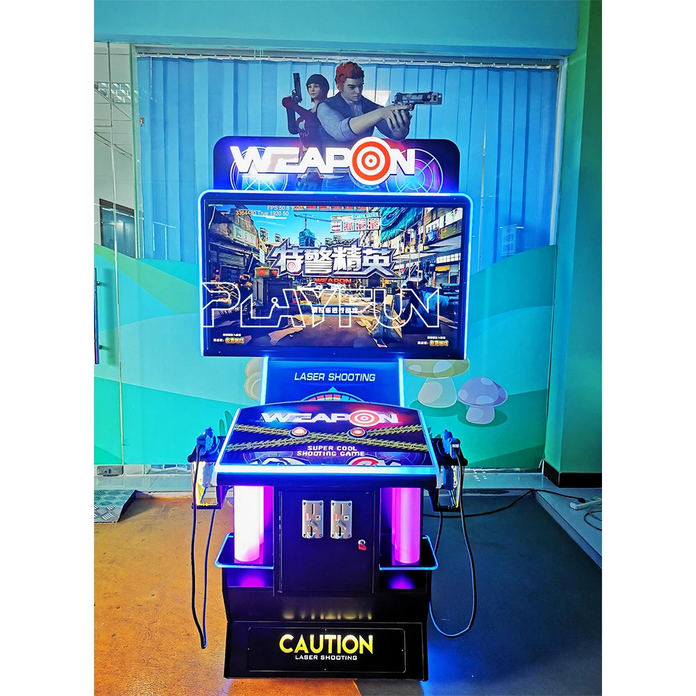 コイン式アーケードゲーム 武器 レーザーガン シューティングアーケードゲーム シューティングシミュレーターゲーム機