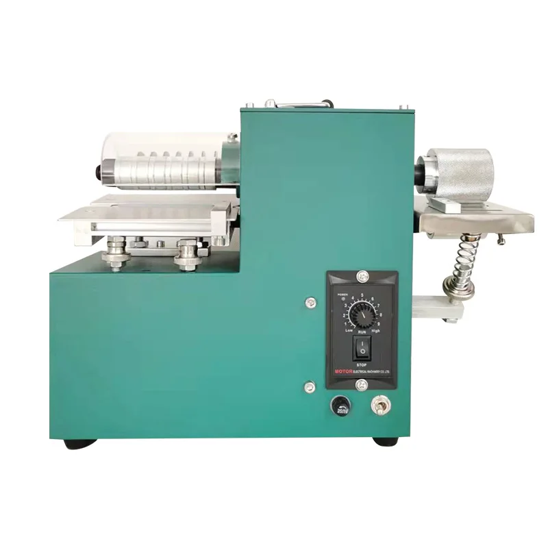 Adjustable Speed Leather Splitting 110V Electric Leather Strap Cutting Craft Shoes Bag Paper Leather Splitter Machine