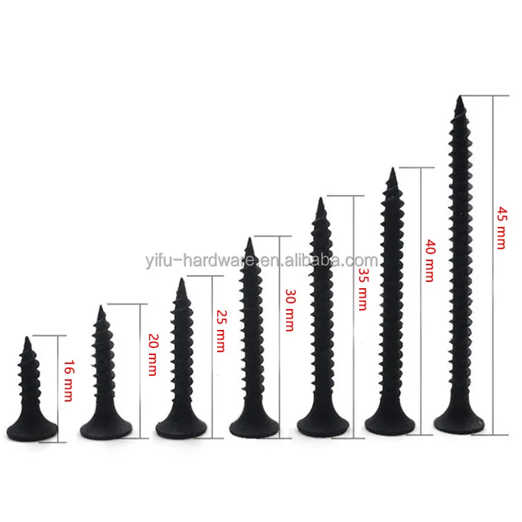 Set di 410 viti autofilettanti universali per legno, M3 M3.5 M4, viti a