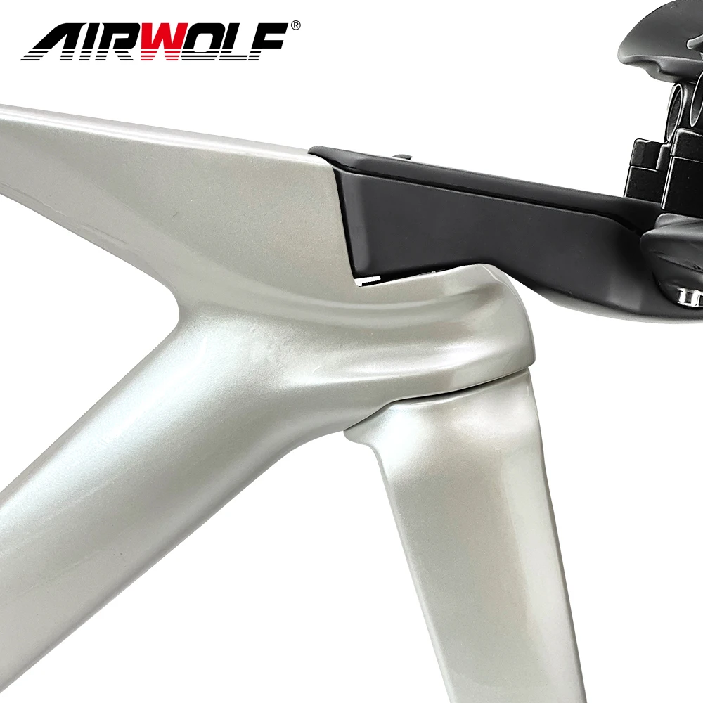 Telaio Bici Da Strada Airwolf T1000 Carbonio – Freno A Disco – Set Completo 700C – Shimano/SRAM - 3