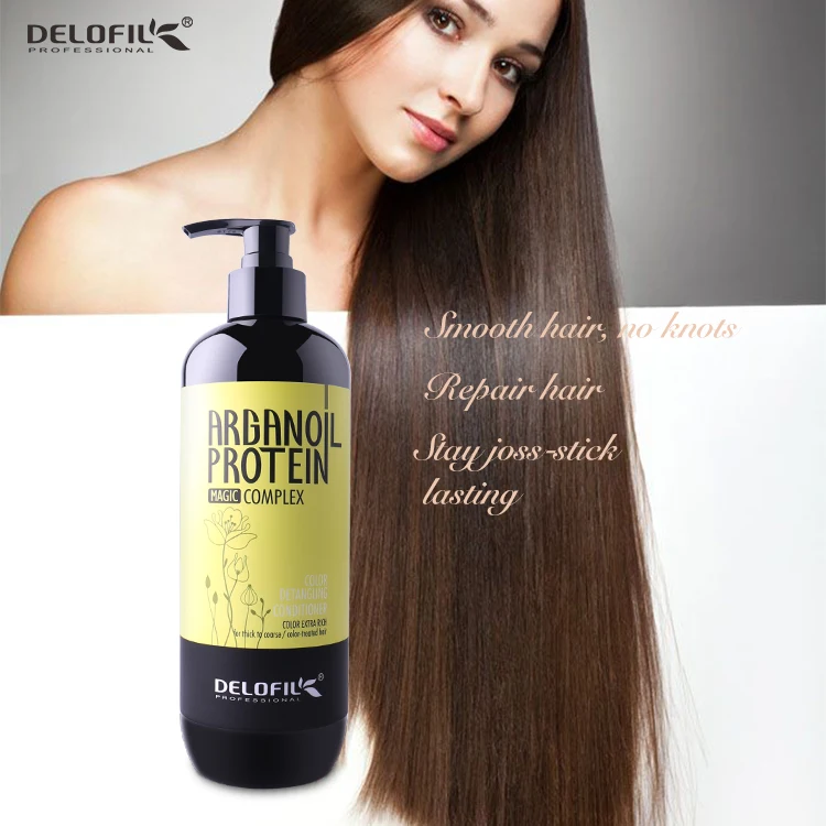 DELOFIL Color Detangling Deep Hydrating Conditioner Moisture Argan Oil Hair Conditioner for Daily Use