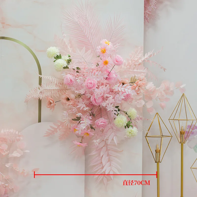 Hot Sale Wedding Artificial Pink Flower Other Decorative Flowers And