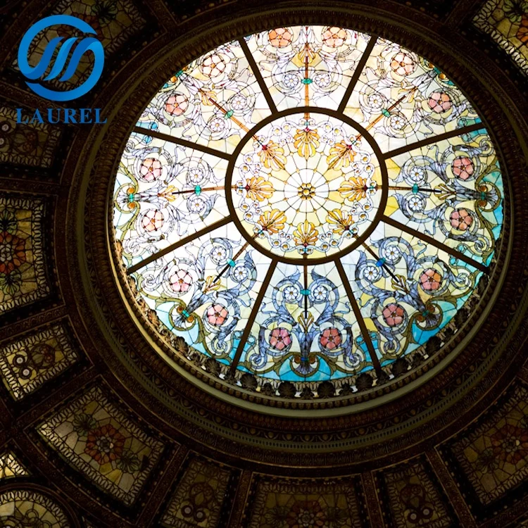 ステンドグラス ドーム型ランプ ⑤ランプモールド オデッセイ ステンドグラス ティファニー ランプ