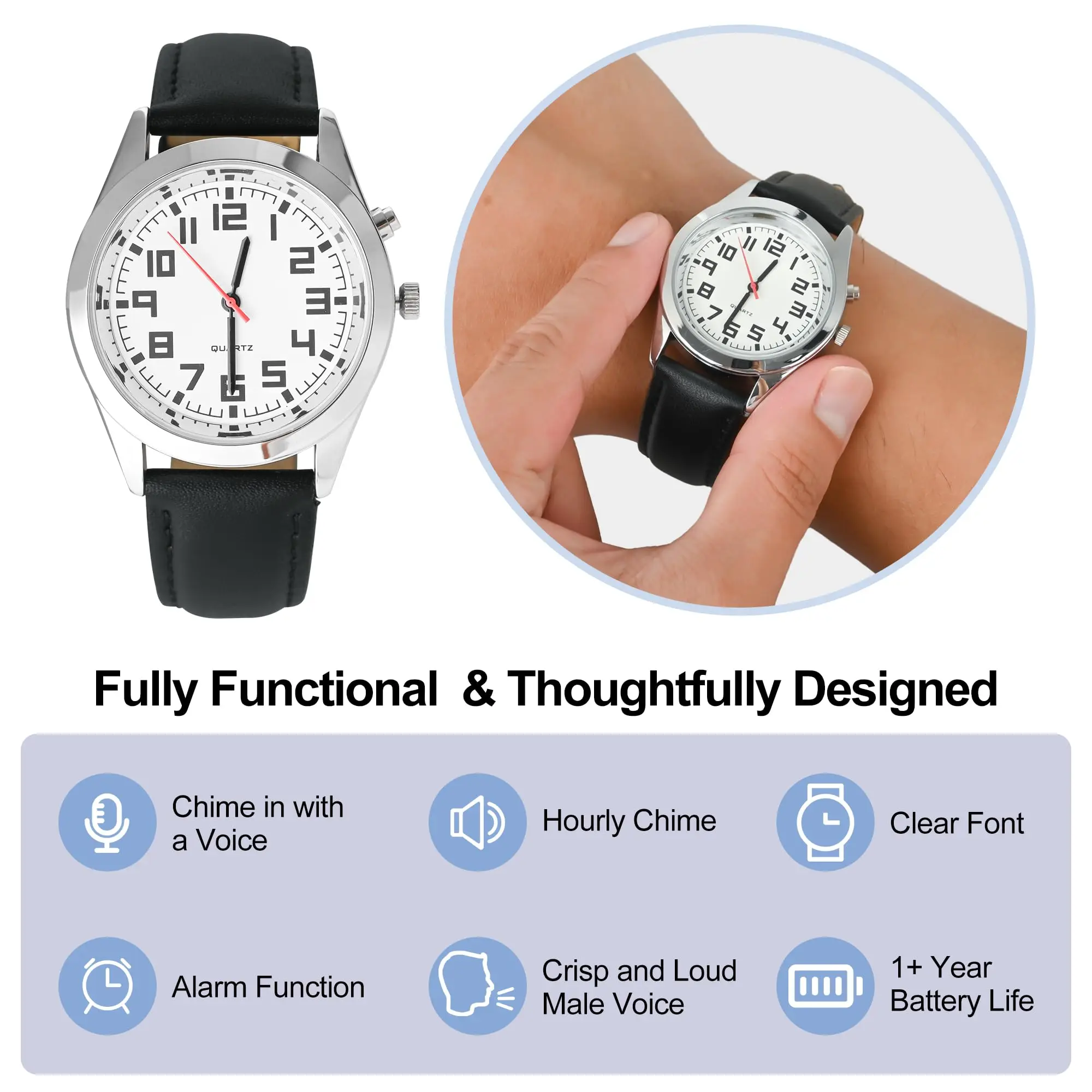 Orologio Analogico Orologio Per Ciechi Orologio Sportivo Orologio