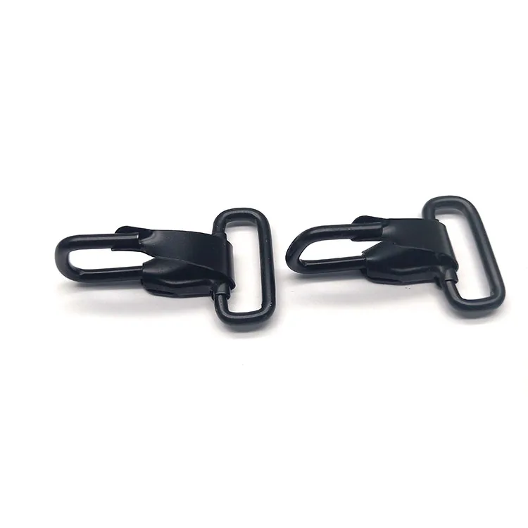 Wholesale High Quality Black Carabiner Hook for Bag/Lanyards /Pet Snap Hook Clips