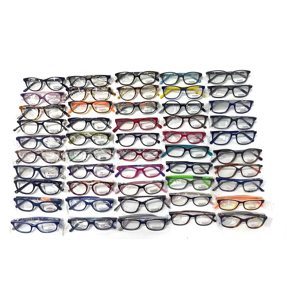 Wholesale Assorted Cheap Price Eyeglasses Frame Metal Stock Ready