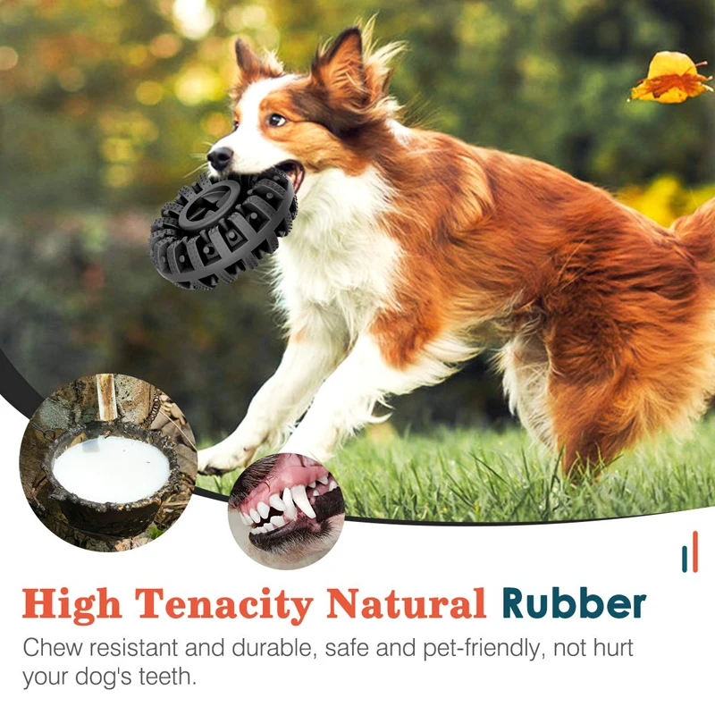 China Wholesale Durable Pet Interactive Molar Bite Dog Chew Toys Custom Pet Food Leakage Rubber Dog Toys