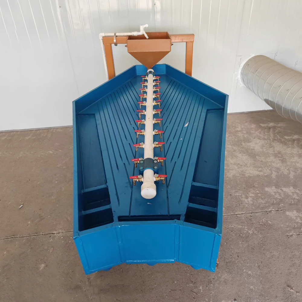 Small Scale Fine Gold Separation Gravity Separator Gemini Shaking Table for Gold Extraction