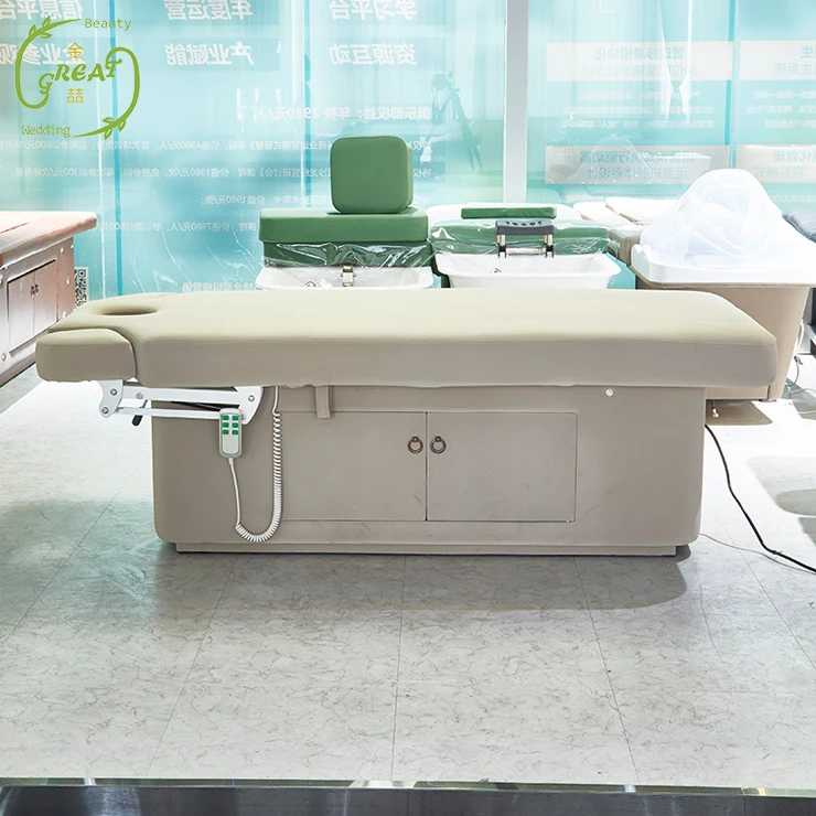 Facial Spa Massage Table Chair Electric Portable Facial Chair Treatment