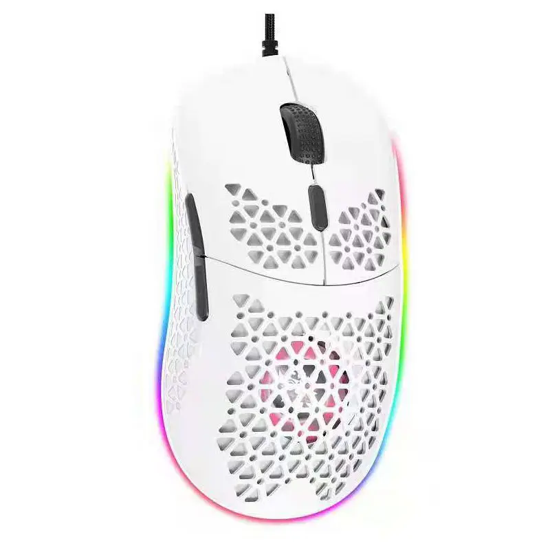 Amazon Hot Sale ONIKUMA CW911 RGB 7200 DPI Gamer Mice Computer Accessories Lightweight Computer Mouse with Built-in Fan