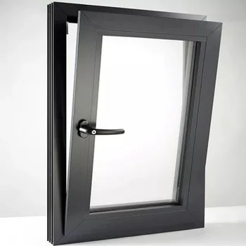 Popular Thermal Break Aluminum Casement Window Thermally Insulated Aluminum Tilt and Turn Windows